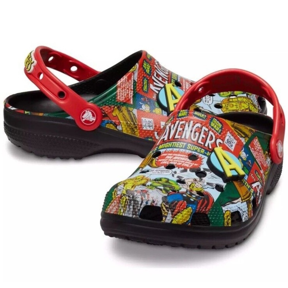 - Disney Parks Marvel Avengers Crocs Clogs Adult Size M8/W10